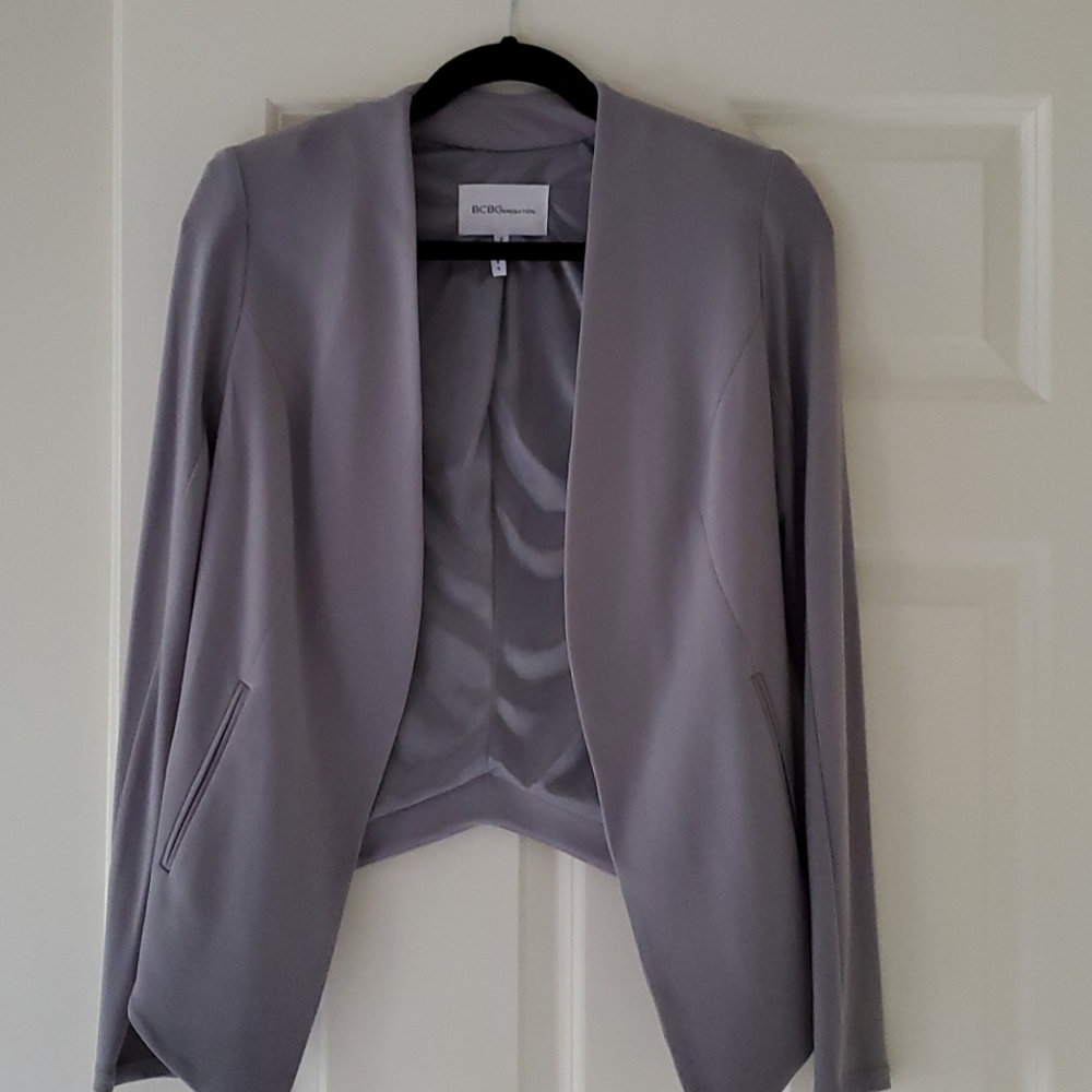 BCBGeneration Gray Blazer Size Small